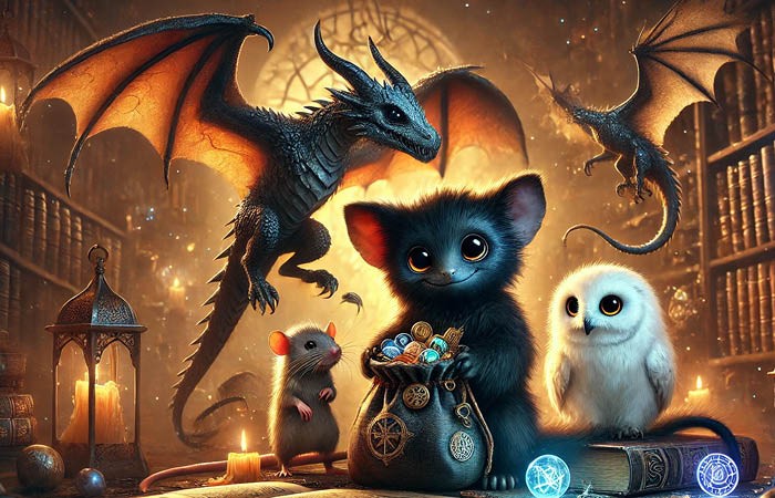 Noc s Andersenem – Fantastická zvířata / hra pro rodinné týmy