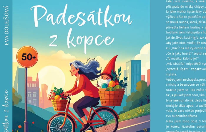 Padesátkou z kopce – Eva Dolejšová / křest, autogramiáda